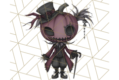 Gothic Halloween Clipart Dark Aesthetic PNG, Halloween Png Product Image 3