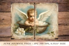 Printable Junk Journal Pages baby 10 Product Image 1