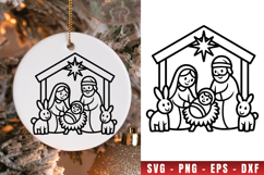 Christmas icon svg, icon png clipart, christmas outline svg Product Image 1