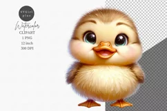 Farm animals clipart, Duckling clipart, Cute animals Product Image 1