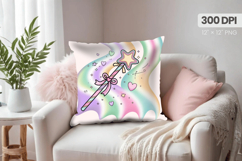 Happy New Year PNG Pillow, Festive New Year's Eve 2026 PNG Product Image 1