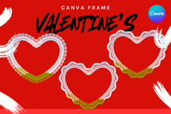 Heart Canva Frame Love Heart Valentine Shape Photo Frame_35 Product Image 1