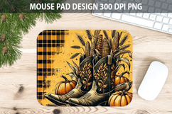 Boots Mouse pad Sublimation - Thanksgiving PNG Design Product Image 1