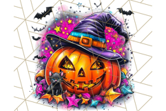 Pumpkin Party Halloween Clipart PNG, Cute Spooky Elements Product Image 3