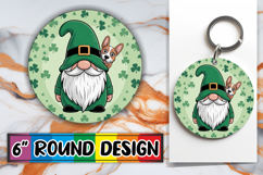 Luminous Car Coasters Round Design, St Patricks Product Image 1