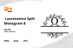 Lauressence Split Monogram Product Image 1