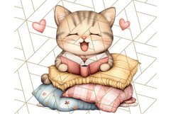 Warm &amp; Fuzzy Mornings PNG Clipart, Cozy Animal Art Download Product Image 3