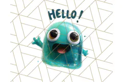 Slime Monster Clipart, Colorful Goo Graphics Png Product Image 3