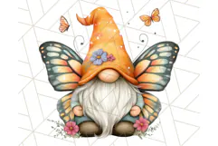 Summer Garden Gnomes Clipart PNG, Summer Country Gnomes Png Product Image 3