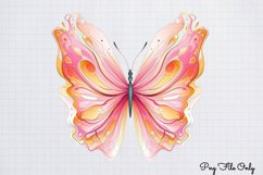 Smoke Butterflies Clipart PNG Product Image 1