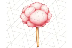 Pastel Summer Treats Clipart PNG, Cute Picnic Fair Food Art Product Image 3