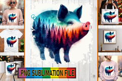 Dazzling TSHIRT Art Ideas PNG, Animals Art Product Image 1