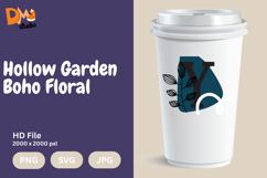 Hollow Garden Boho Floral Monogram Product Image 1