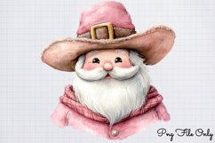 Retro Pink Christmas Sublimation Clipart PNG Product Image 1