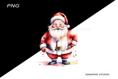 Funny Santa Claus Clipart, Christmas Clipart Product Image 1