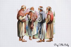Big Bible Collection Watercolor Clipart PNG Product Image 1