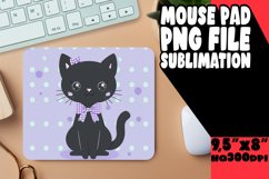 Playful Kitten Mouse Pad for PNG Product Image 1