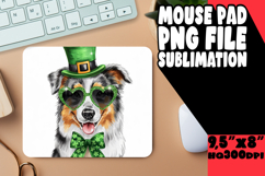 Vibrant mouse pad SUBLIMATION PNG, St Patrick Product Image 1