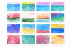 35 Colorful Watercolor Backgrounds, Colorful Textures Product Image 7