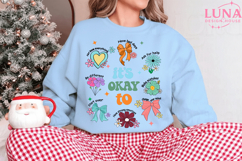 it's okay to boho floral png, flowers png, motivational png Product Image 4