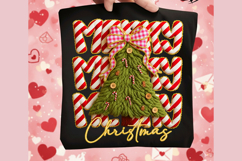 Latch Hook Yarn Crochet Coquette Floral Merry Christmas Png Product Image 2