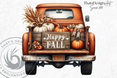 Cozy Cottage Coquette Pumpkins with bow PNG Set, Boho autumn Product Image 7