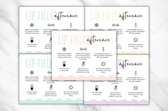 Lip Filler Aftercare Card Template - 5 Colors Product Image 4