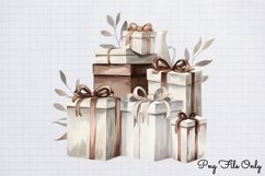 Olive Green Christmas Clipart Product Image 1
