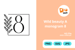 Wild Beauty Monogram Floral Product Image 1