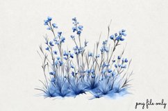 Watercolor Grass Borders Clipart PNG Product Image 1