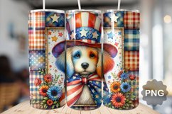 4th Of July Dog Tumbler Bundle - 24 Designs Product Image 11