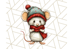 Christmas Animal Clipart, Festive Animals in Holiday Outfits Product Image 3