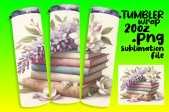Sublimation-Ready 20oz Design , Books Product Image 1