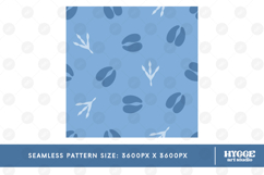 American 4th of July Hoofs and Hen Prints Seamless Pattern Product Image 2