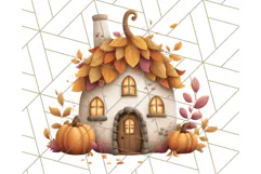 Cottagecore Halloween Clipart Cozy PNG, Autumn Fall Png Product Image 3