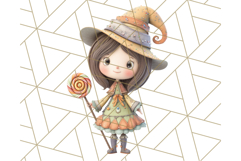Halloween Whimsy Clipart, Cute Costume PNG Graphics Product Image 3