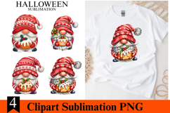 4 Christmas Gnome Clipart PNG | Merry Christmas Png Product Image 1