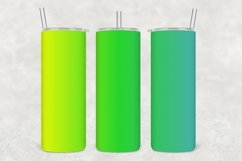Ombre Gradient Tumbler Wrap Sublimation Product Image 1