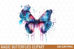 Magic Butterflies Clipart Product Image 1