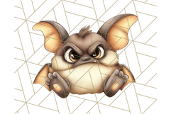Adorable Angry Animals Clipart PNG, Cute Moody Faces Png Product Image 3