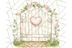 Pastel Farm Nursery PNG Clipart, Baby Animals And Elements Product Image 3