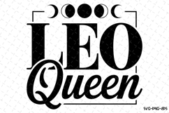Leo Queen Svg | Halloween Svg | Svg Cut Files Product Image 1