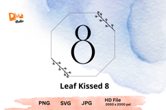 Leaf Kissed Monogram Product Image 1