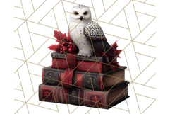 Gothic Christmas Clipart Dark Holiday PNG, Dark Christmas Product Image 3