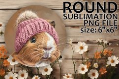 Glamorous Round Design for Sublimation , Christmas Product Image 1