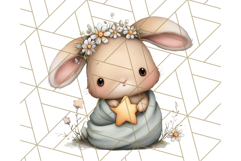 Woodland Nursery Baby Animals Clipart, Cute Animals Png Product Image 3
