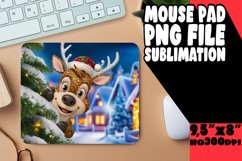 COZY mouse pad Inspirational Art, Christmas Santa Product Image 1