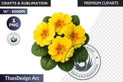 Flower Clipart PNG, Botanical Illustration Floral graphic Product Image 1