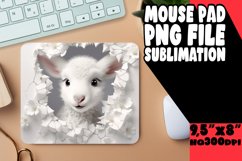 Adorable Hole-in-Wall Mouse Mat Wonders Product Image 1