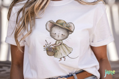 Picnic Mouse Sublimation Clipart Product Image 5